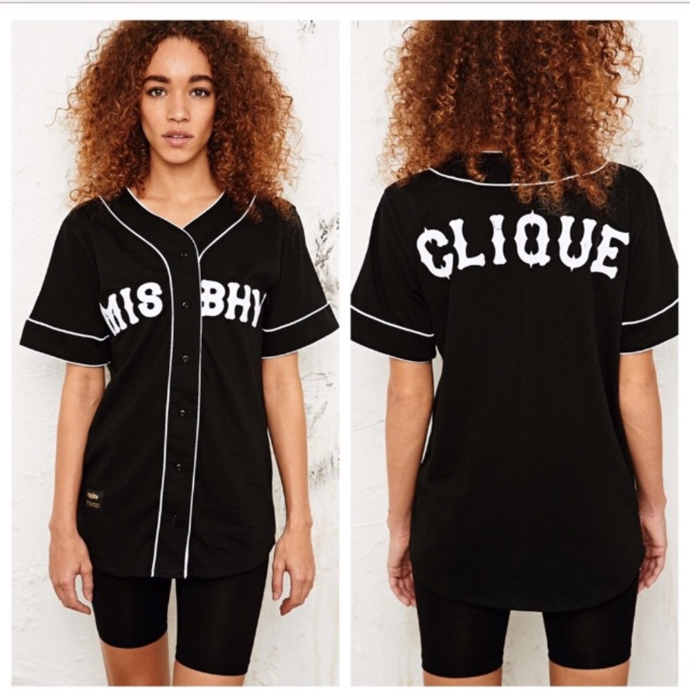 Givenchy Button Down Baseball Jersey